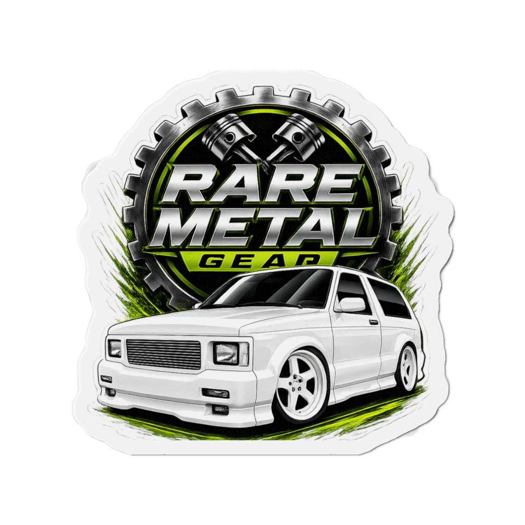 Rare Metal Gear Typhoon Die-Cut Magnet – The Original High-Performance Turbo SUV