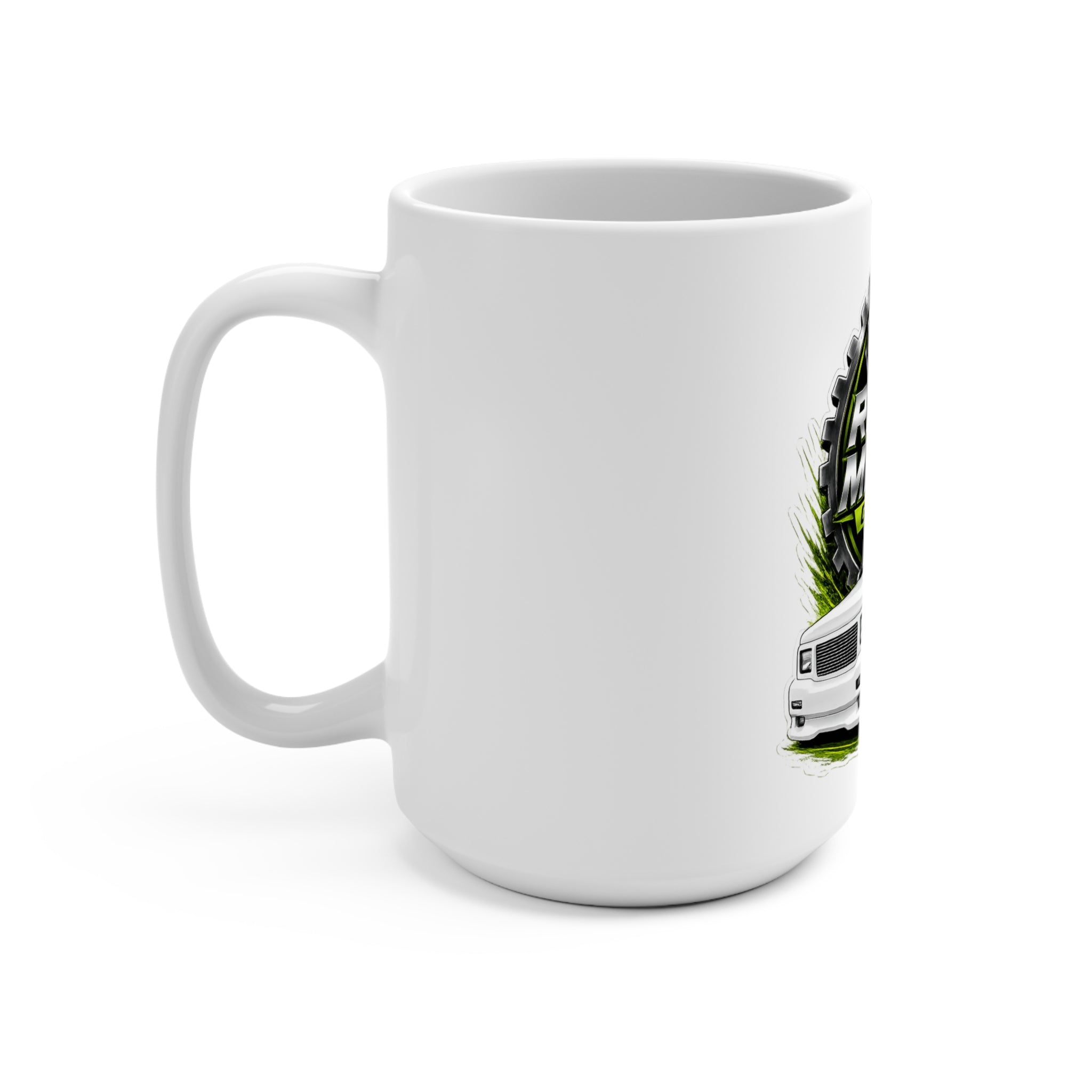 Rare Metal Gear Typhoon 15oz Coffee Mug – Turbo AWD SUV Enthusiast Mug