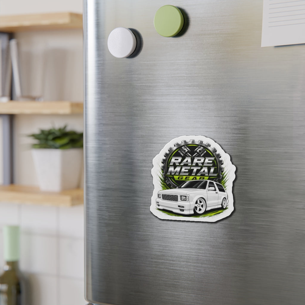 Rare Metal Gear Typhoon Die-Cut Magnet – The Original High-Performance Turbo SUV