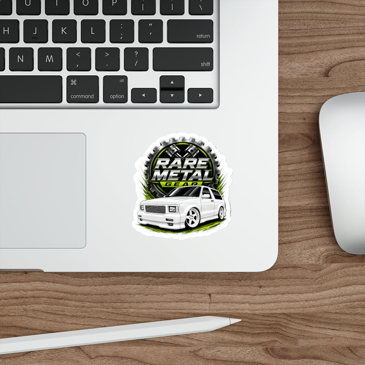 Rare Metal Gear Typhoon Die-Cut Sticker – The Original High-Performance Turbo SUV