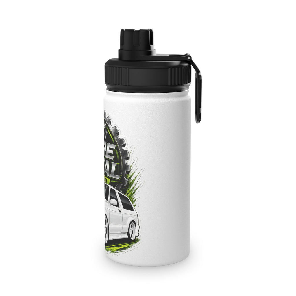 Rare Metal Gear Typhoon Stainless Steel Water Bottle – Legendary Turbo AWD SUV