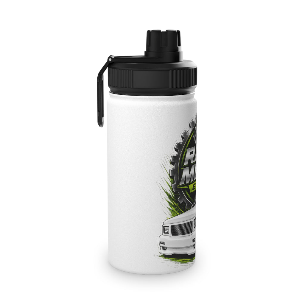Rare Metal Gear Typhoon Stainless Steel Water Bottle – Legendary Turbo AWD SUV