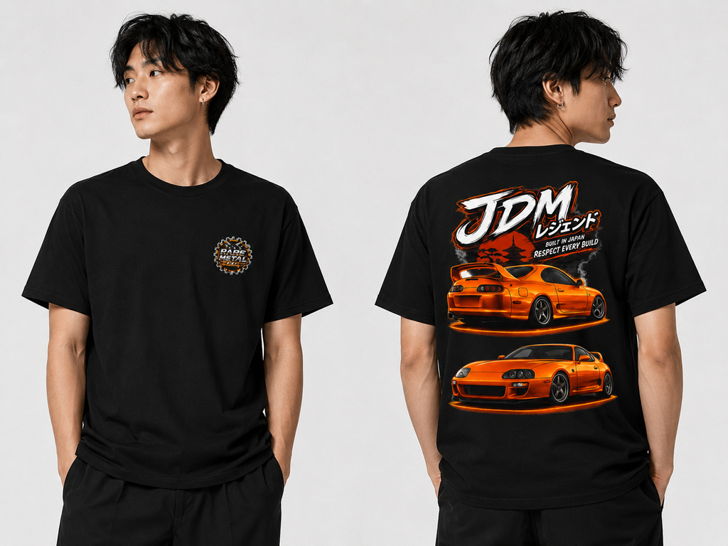 1998 Toyota Supra Turbo (A80) JDM Graphic T-Shirt