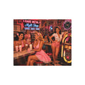 Rare Metal Neon Soda Shop Metal Sign 20" x 16"