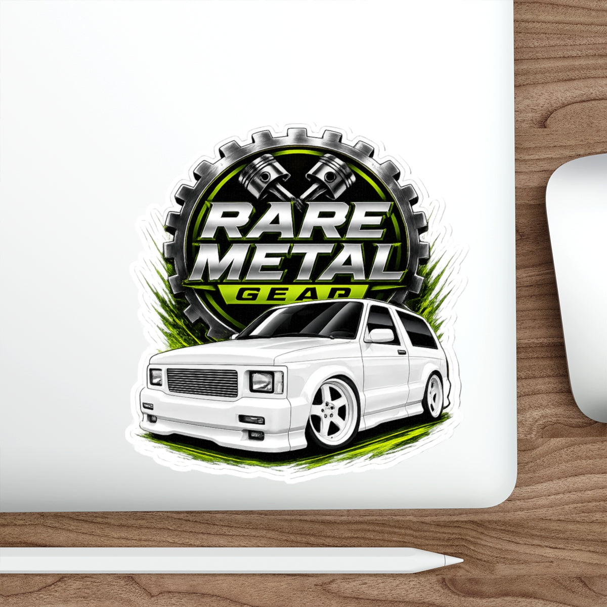 Rare Metal Gear Typhoon Die-Cut Sticker – The Original High-Performance Turbo SUV