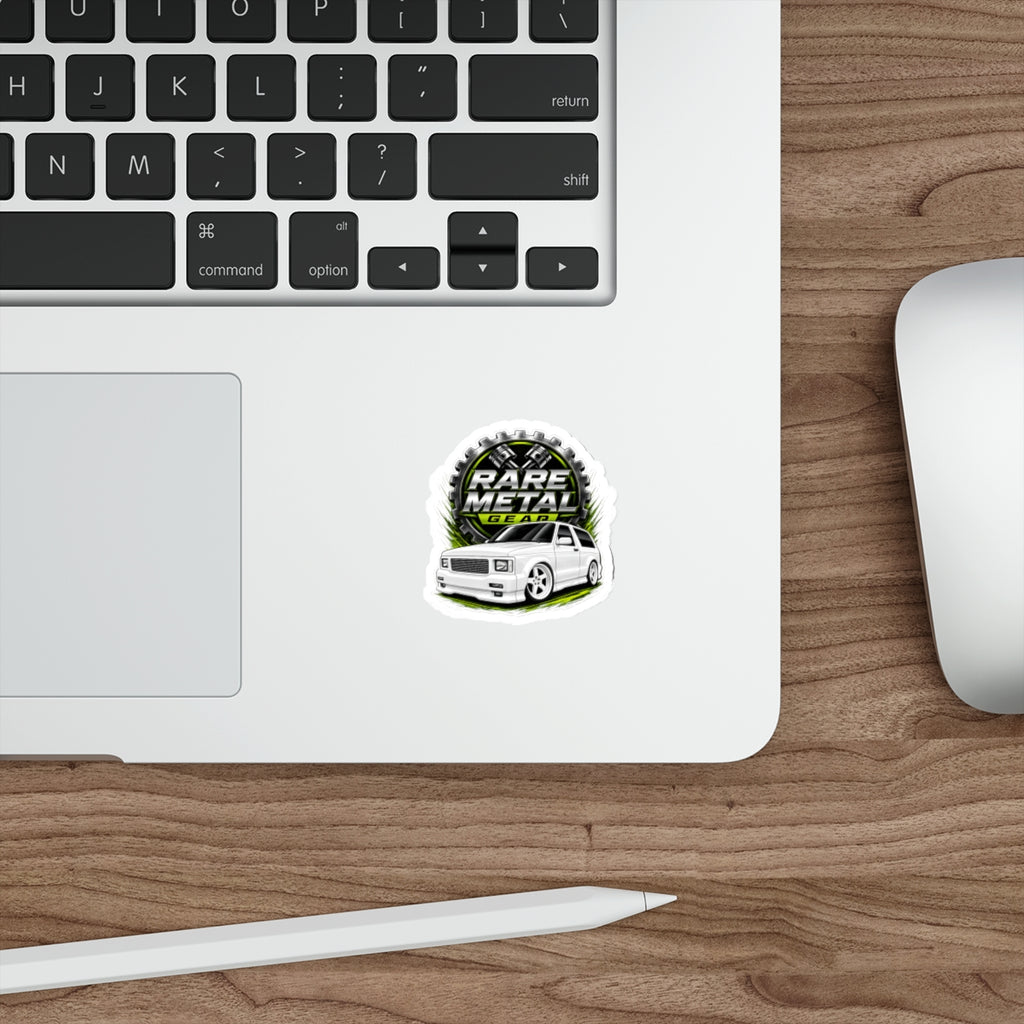Rare Metal Gear Typhoon Die-Cut Sticker – The Original High-Performance Turbo SUV