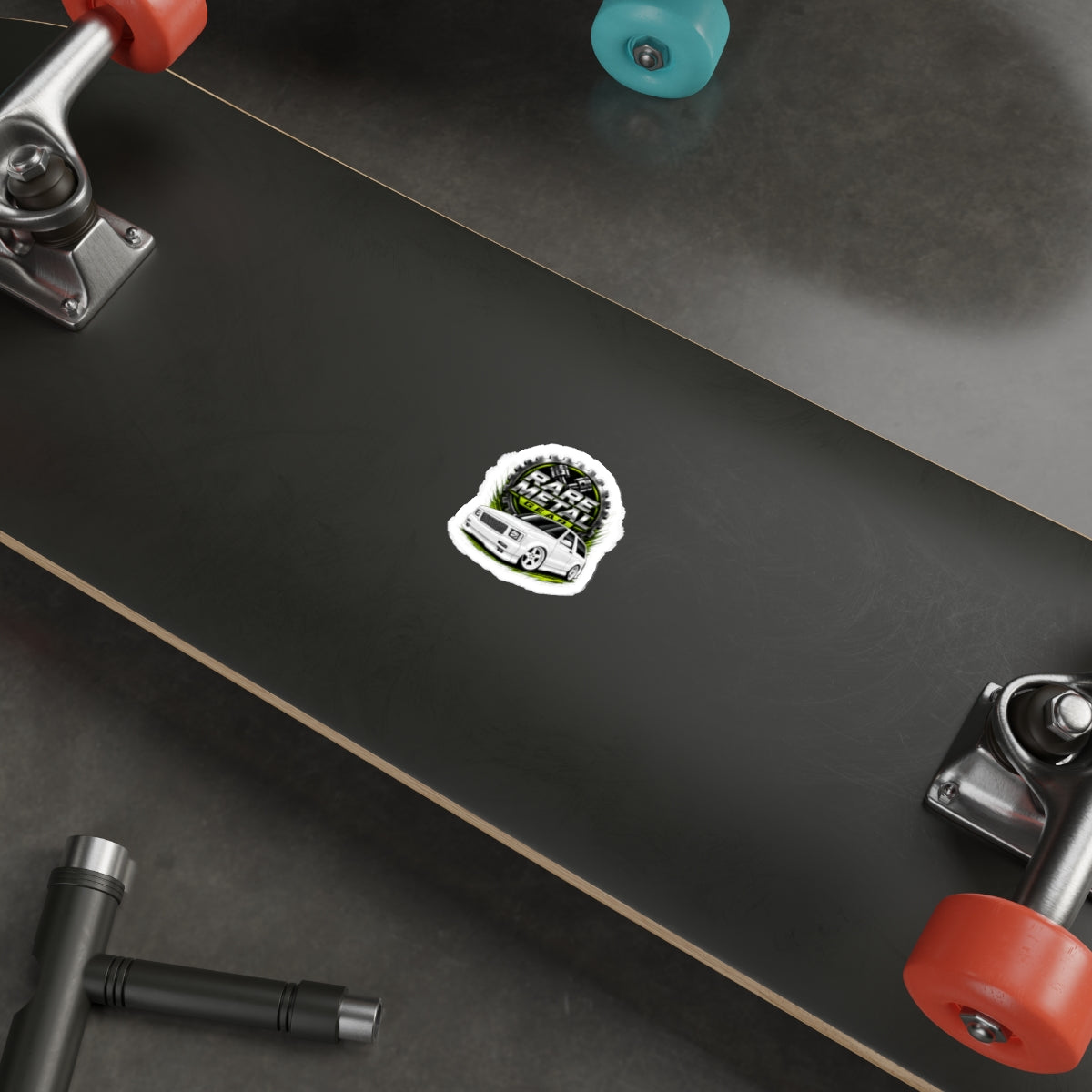 Rare Metal Gear Typhoon Die-Cut Sticker – The Original High-Performance Turbo SUV