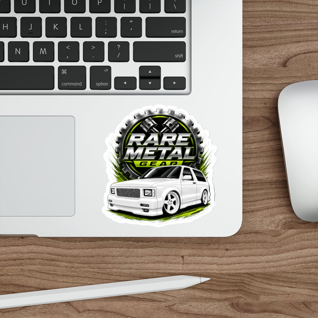Rare Metal Gear Typhoon Die-Cut Sticker – The Original High-Performance Turbo SUV