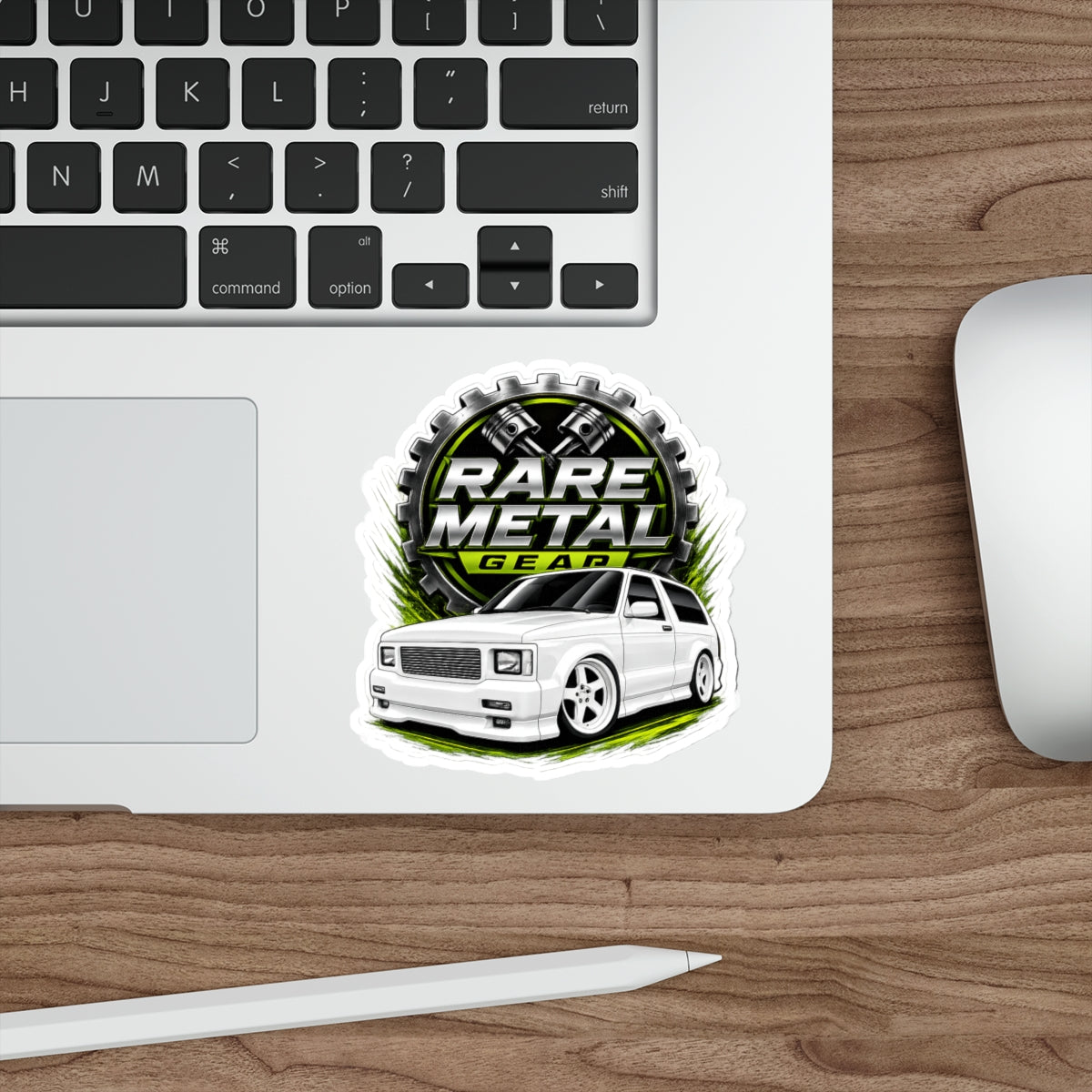 Rare Metal Gear Typhoon Die-Cut Sticker – The Original High-Performance Turbo SUV