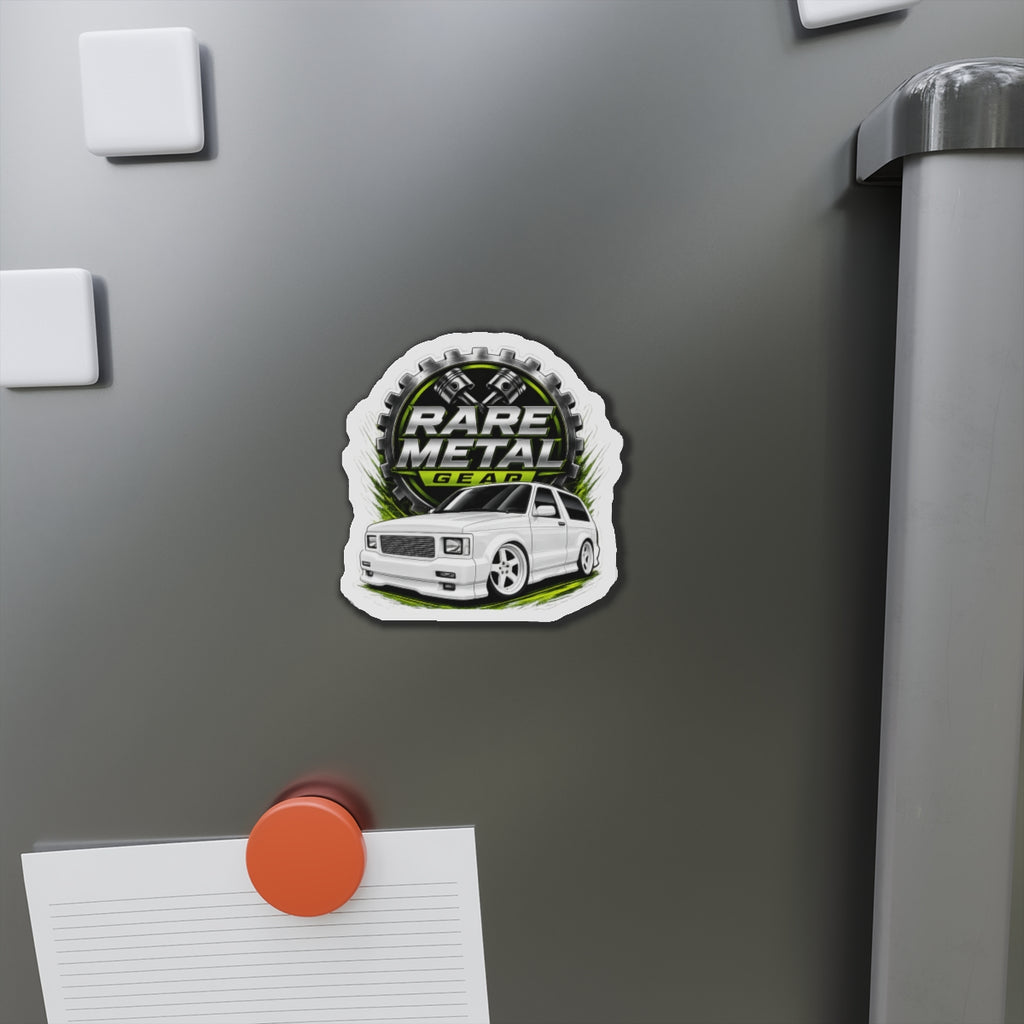 Rare Metal Gear Typhoon Die-Cut Magnet – The Original High-Performance Turbo SUV