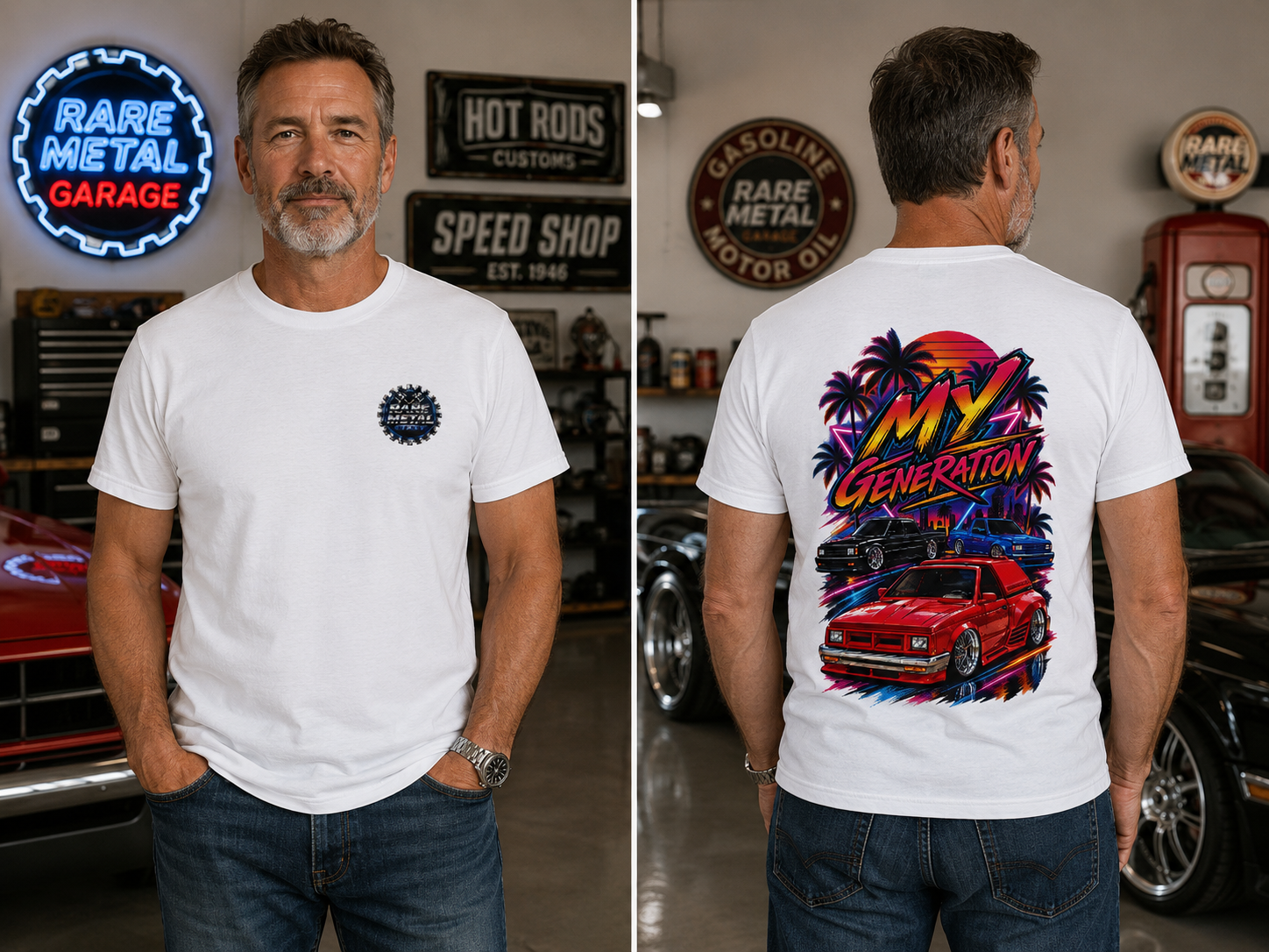 My Generation Mini Truck T-Shirt – 80's & 90's Custom Truck Culture Tee