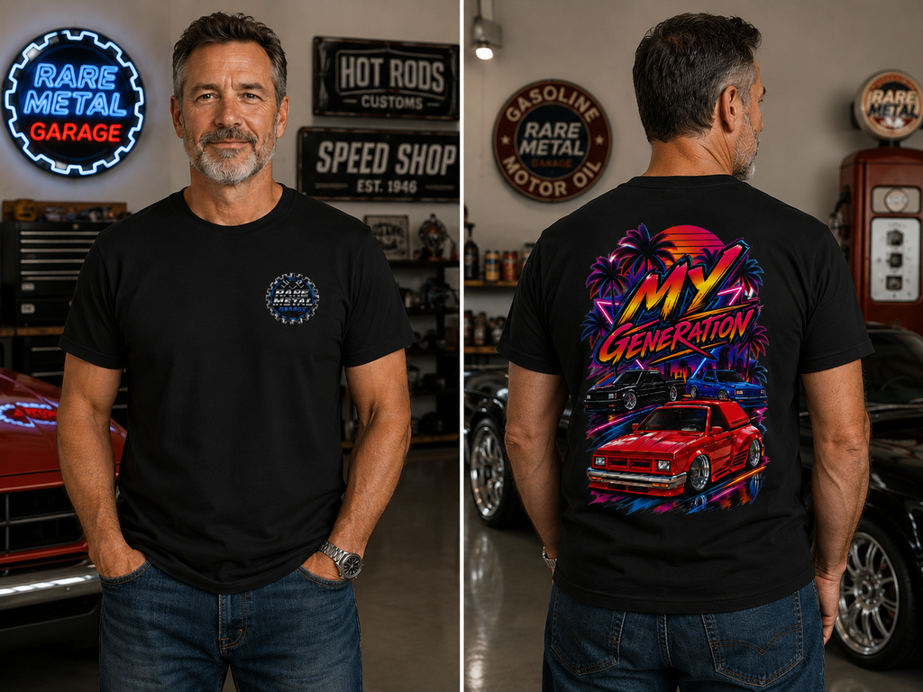 My Generation Mini Truck T-Shirt – 80's & 90's Custom Truck Culture Tee