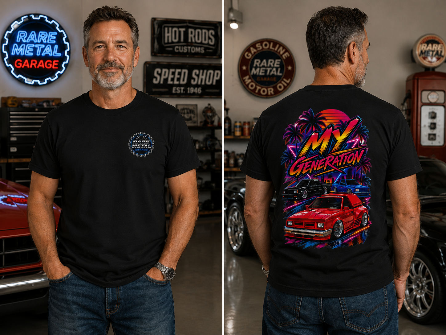 My Generation Mini Truck T-Shirt – 80's & 90's Custom Truck Culture Tee