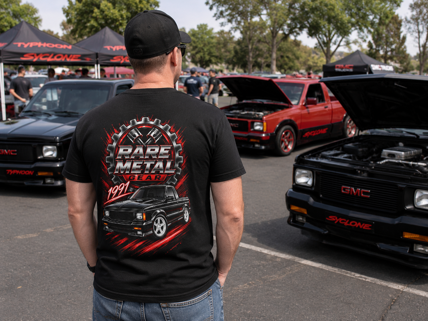 Rare Metal Gear 1991 GMC Syclone Graphic Tee