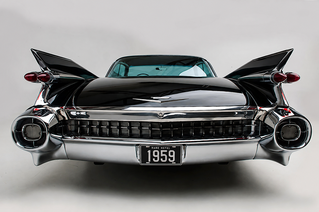 1959 Rare Metal Vanity Plate