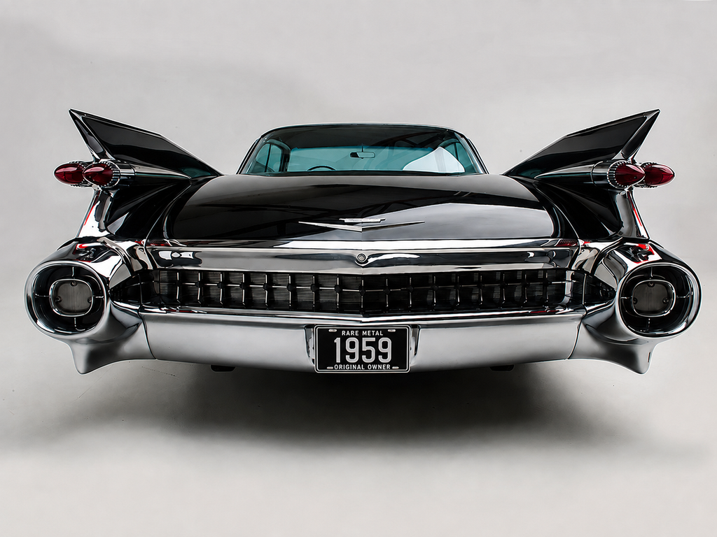 Vanity Plate - '1959' Rare Metal Original Owner License Plate